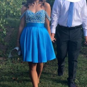 Light blue Dana’s by Tiffany Designs dress